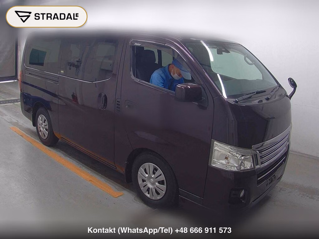 NISSAN NV350CARAVAN VAN 5D LONG RIDER PREMIUM GX TURBO 2012, aukcja z Japonii, zdjęcie 1