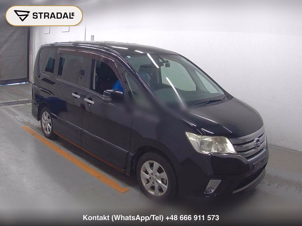 NISSAN SERENA 5D HIGHWAY STAR V SELECTION 2012, aukcja z Japonii, zdjęcie 1