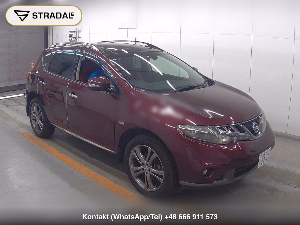 NISSAN MURANO 4WD 350XV FOUR MODE･ROSSO 2014, aukcja z Japonii, zdjęcie 1