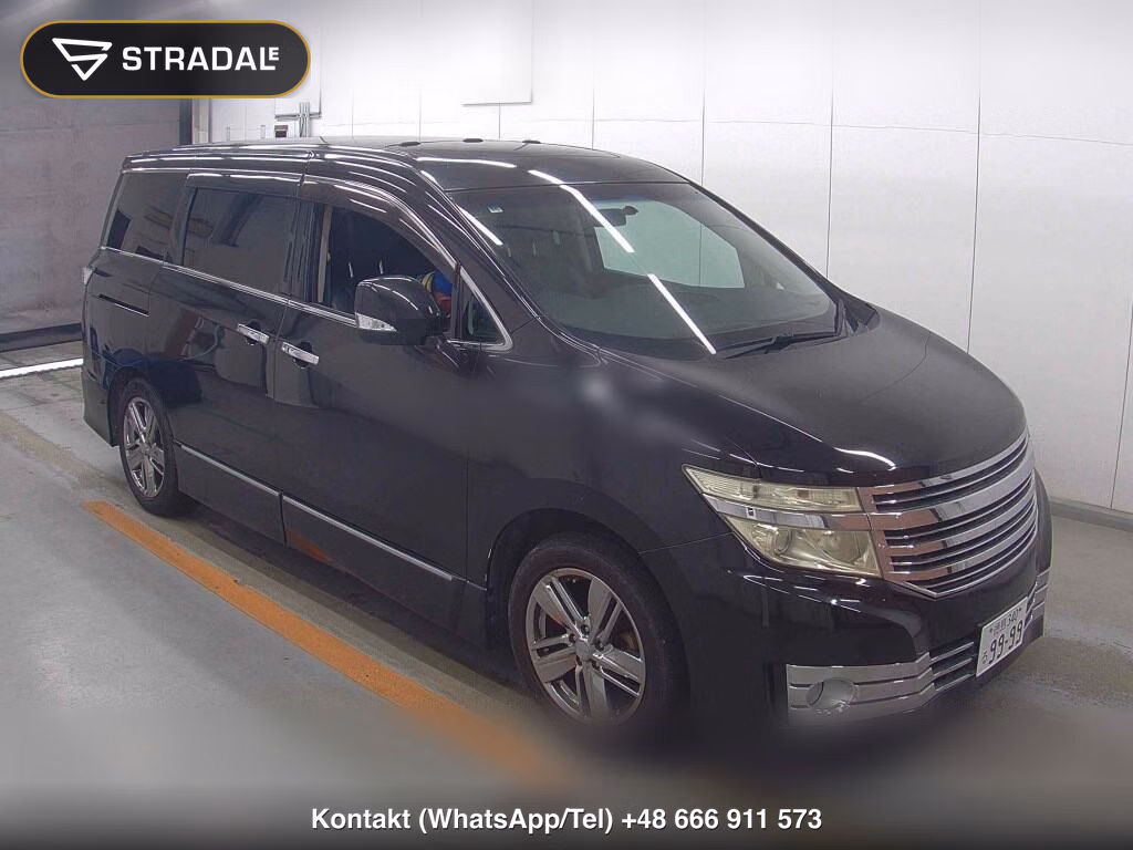 NISSAN ELGRAND 5D RIDER 2010, aukcja z Japonii, zdjęcie 1