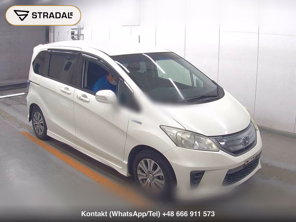 HONDA FREED HYBRID JUST SELECTION 2012, aukcja z Japonii, zdjęcie 1