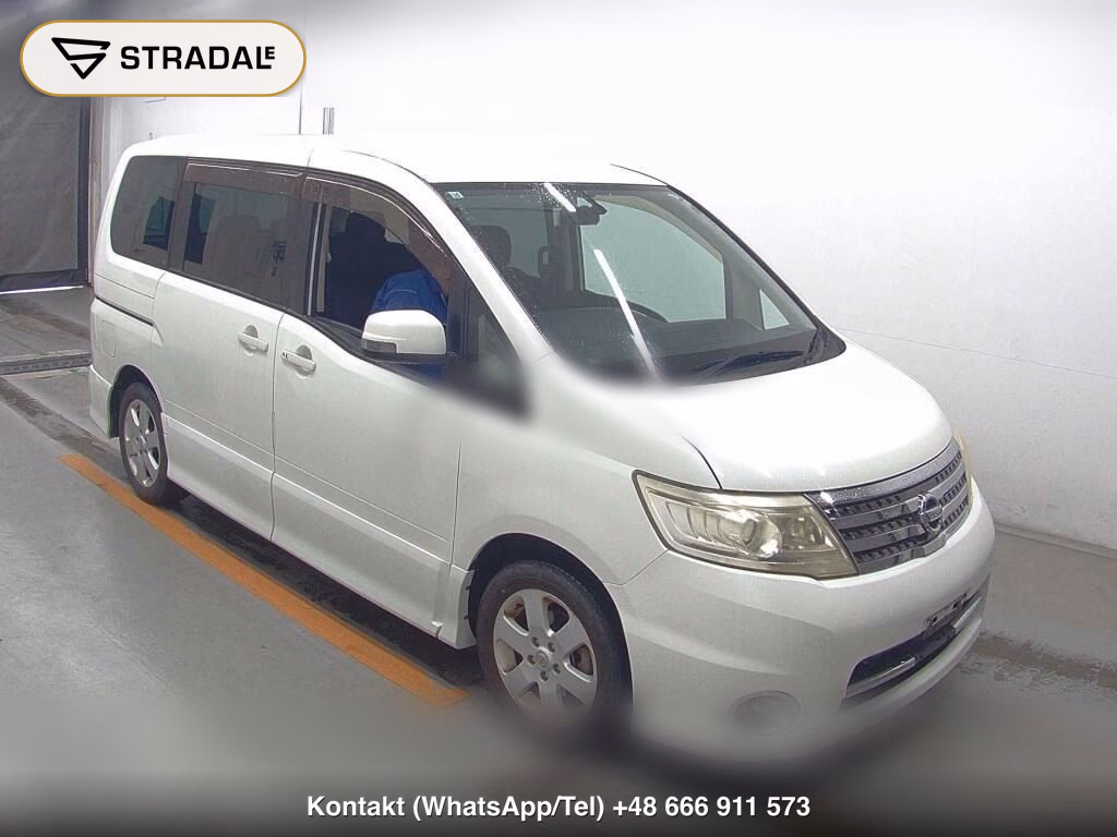 NISSAN SERENA 5D HIGHWAY STAR V SELECTION 2010, aukcja z Japonii, zdjęcie 1