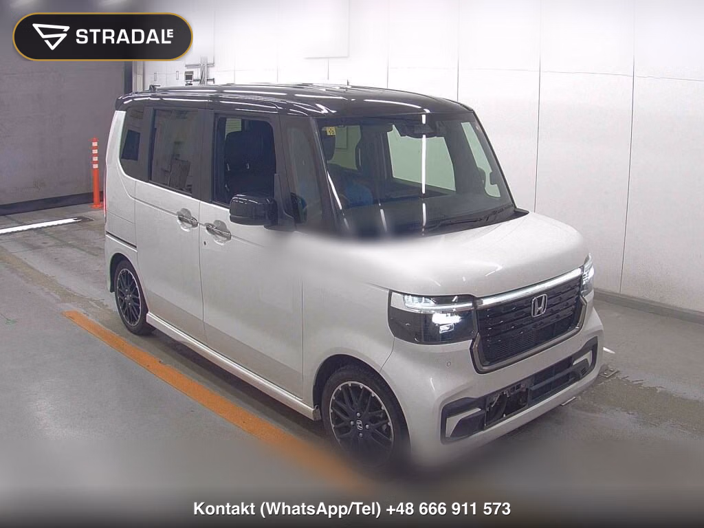 HONDA N-BOX CUSTOM TURBO COORDINATE STYLE TWO TONE 2023, aukcja z Japonii, zdjęcie 1