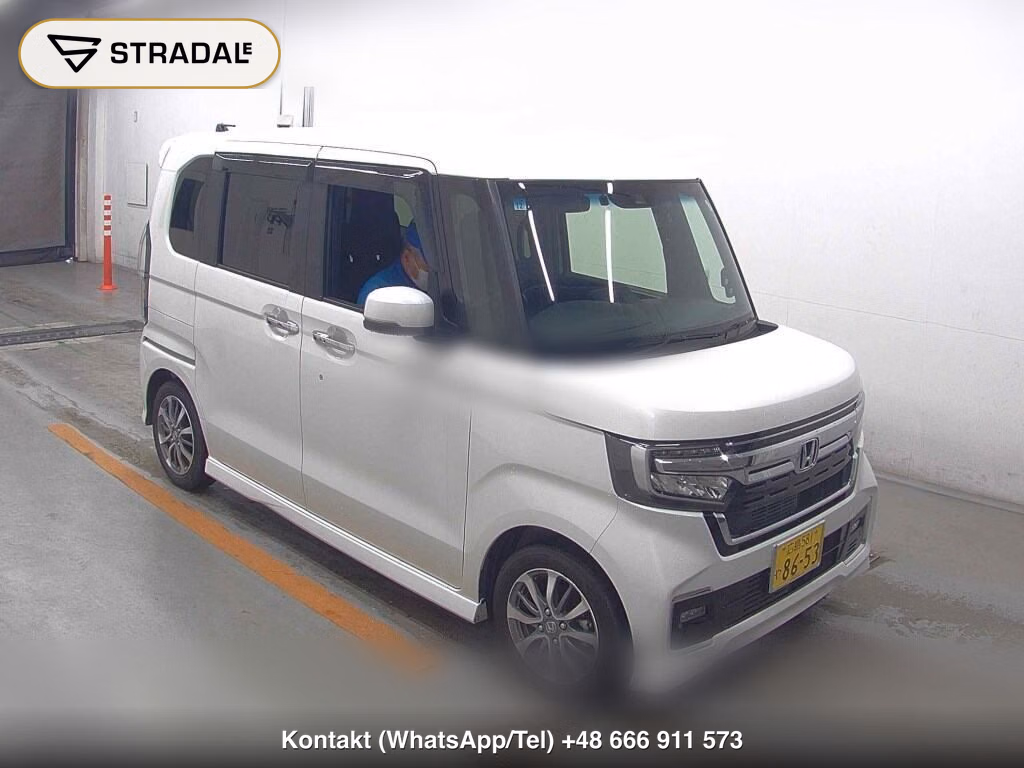 HONDA N-BOX CUSTOM L 2021, aukcja z Japonii, zdjęcie 1