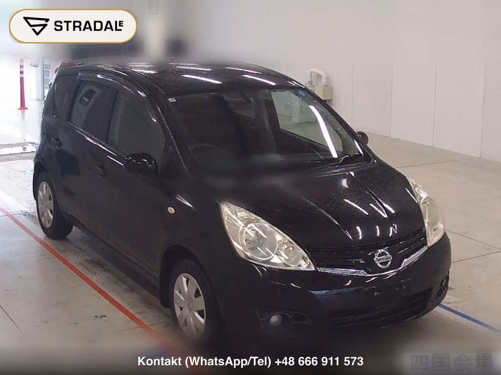 NISSAN NOTE 15X SV 2011, aukcja z Japonii, zdjęcie 1