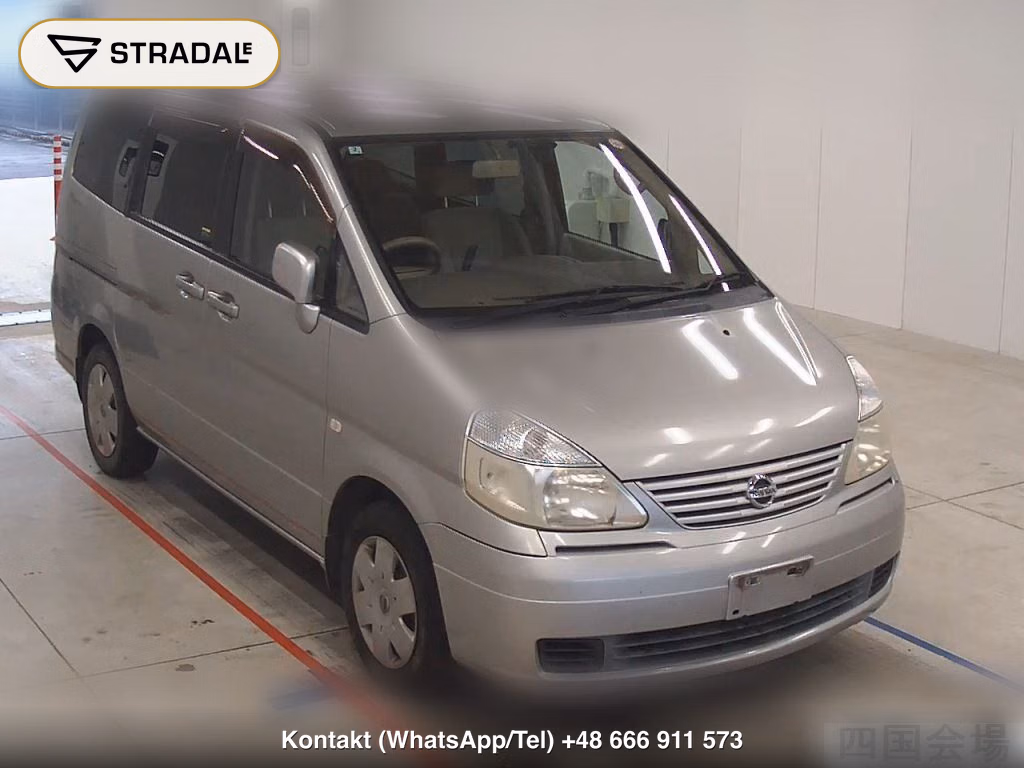 NISSAN SERENA 5D V 2002, aukcja z Japonii, zdjęcie 1