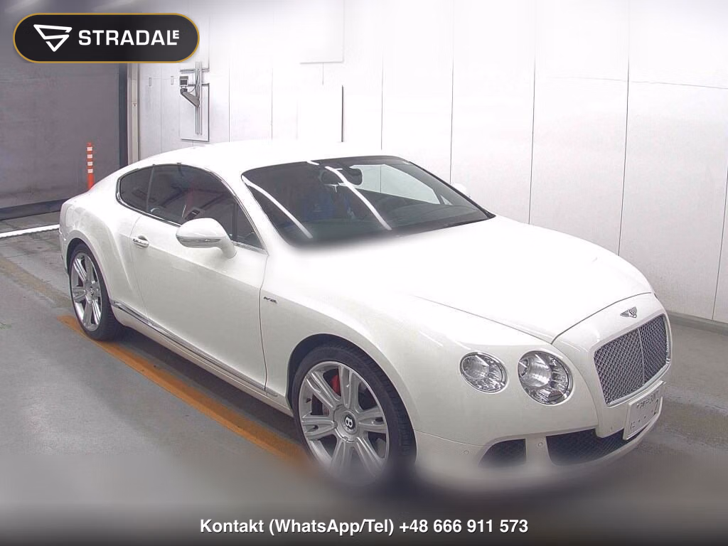 BENTLEY CONTINENTAL CP 4WD GT 2013, aukcja z Japonii, zdjęcie 1