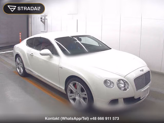 BENTLEY CONTINENTAL CP 4WD GT 2013, samochód z aukcji Japonii
