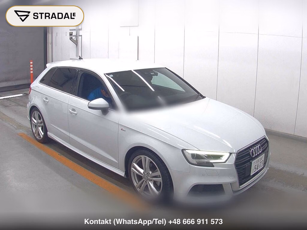 AUDI A3 5D SPORTBACK 30 TFSI SPORT S LINE PACKAGE 2020, aukcja z Japonii, zdjęcie 1