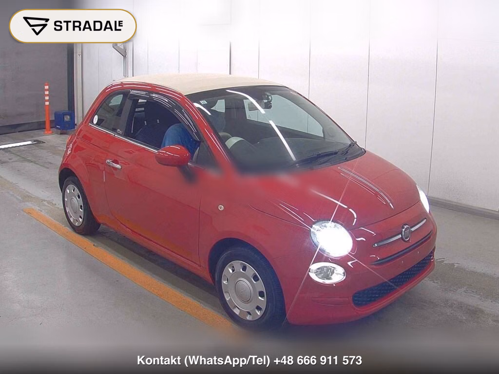 FIAT 500C 1.2 CULT 2021, aukcja z Japonii, zdjęcie 1