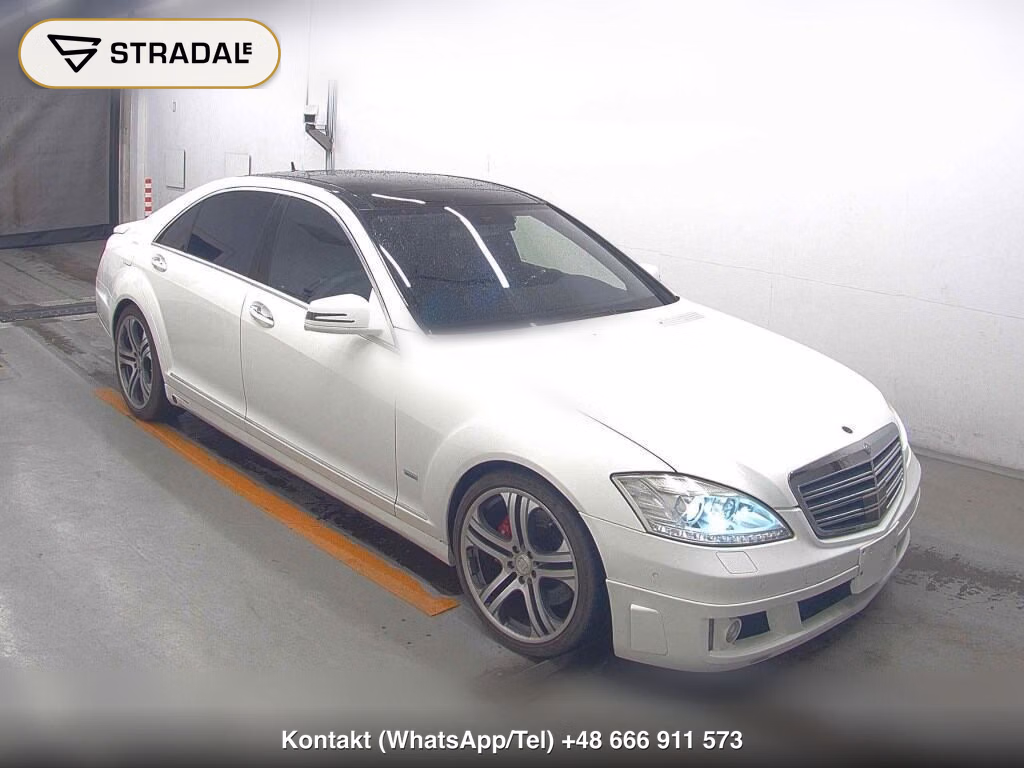 MERCEDES BENZ S-CLASS 4D S500 LONG 2006, aukcja z Japonii, zdjęcie 1