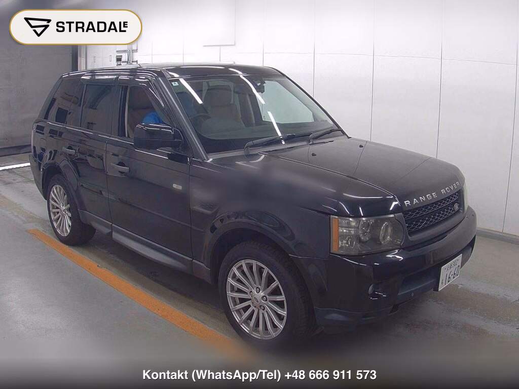 LAND ROVER RANGE ROVER SPORT 4WD 5.0 V8 2009, aukcja z Japonii, zdjęcie 1