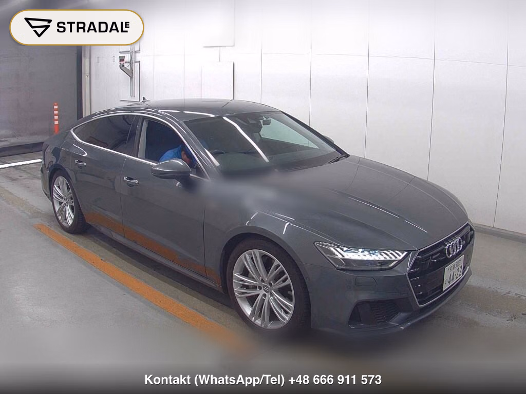 AUDI A7 SPORTBACK 4WD 55TFSI QUATTRO S LINE 2019, aukcja z Japonii, zdjęcie 1