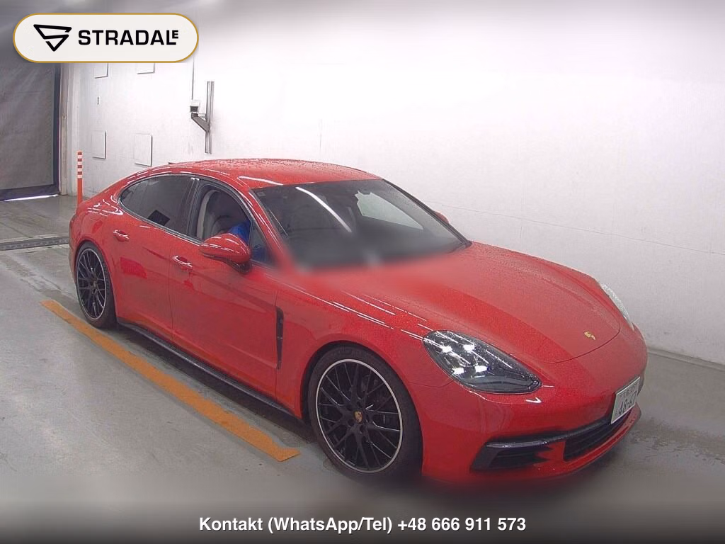PORSCHE PANAMERA 5D 4WD 4 2018, aukcja z Japonii, zdjęcie 1