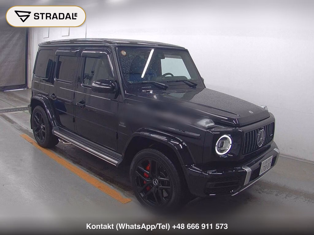 MERCEDES AMG G-CLASS 4WD G63 G MANUFAKTUR PROGRAM 2022, aukcja z Japonii, zdjęcie 1