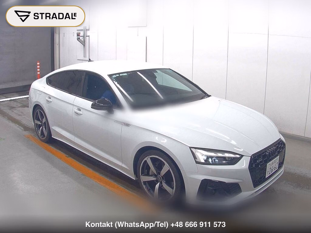 AUDI A5 SPORTBACK 4WD 40TDI QUATTRO S LINE MEISTERSTUCK 2024, aukcja z Japonii, zdjęcie 1
