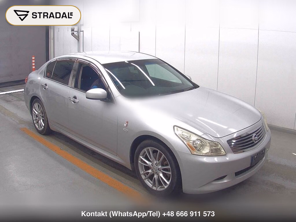 NISSAN SKYLINE 4D 250GT TYPE S 2008, aukcja z Japonii, zdjęcie 1