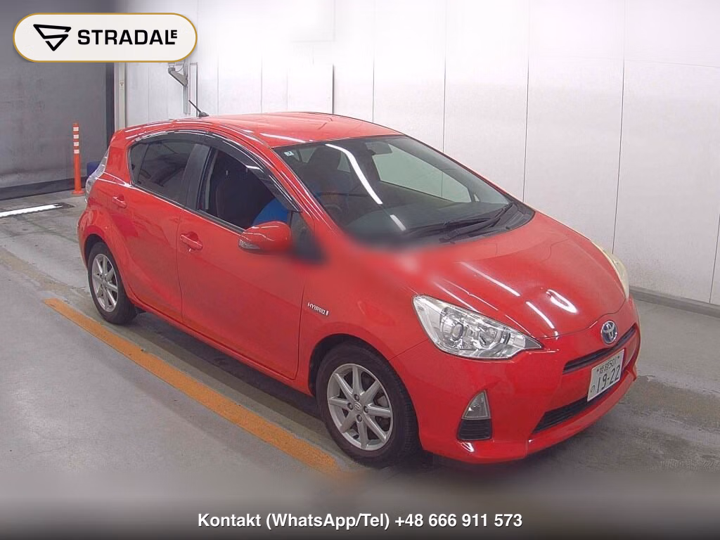 TOYOTA AQUA G 2013, aukcja z Japonii, zdjęcie 1