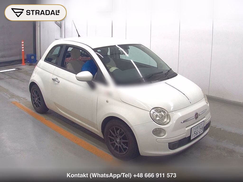 FIAT 500 TWINAIR POP 2011, aukcja z Japonii, zdjęcie 1
