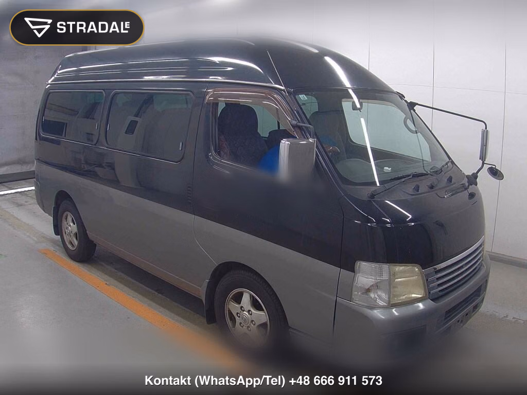 NISSAN CARAVAN BUS 4D SUPER LONG GX 2003, aukcja z Japonii, zdjęcie 1
