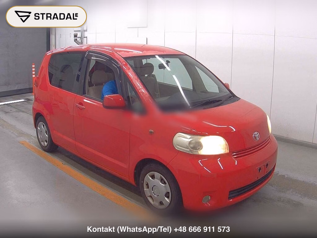 TOYOTA PORTE 3D 150R 2007, aukcja z Japonii, zdjęcie 1