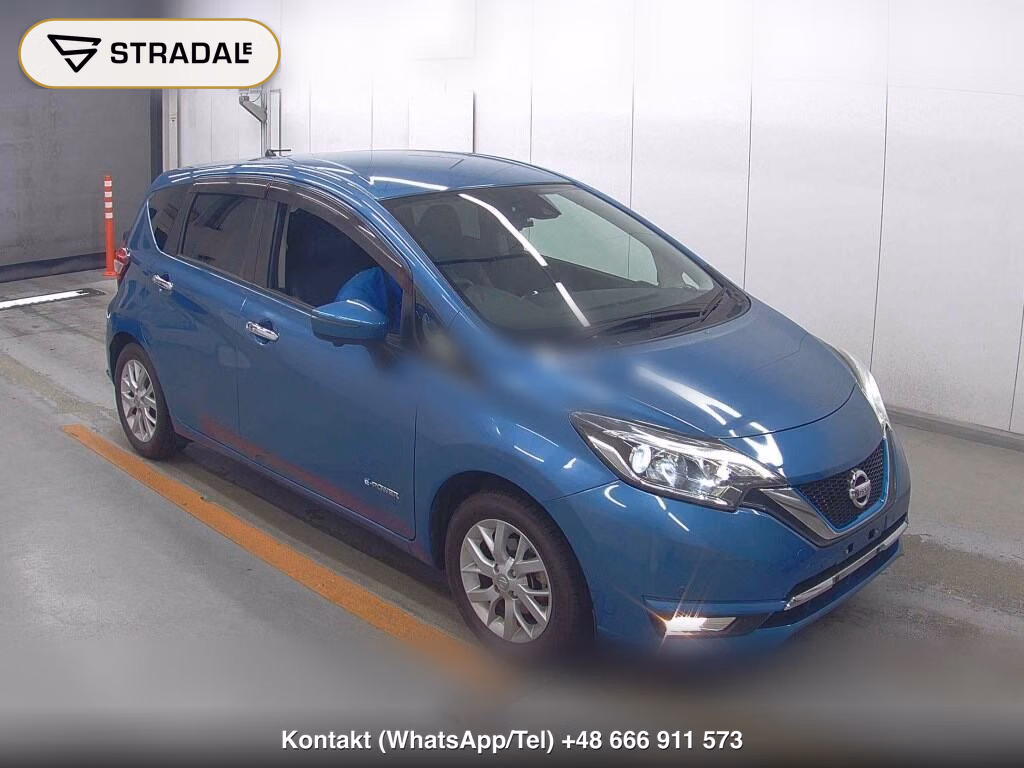 NISSAN NOTE E-POWER MEDALIST 2017, aukcja z Japonii, zdjęcie 1