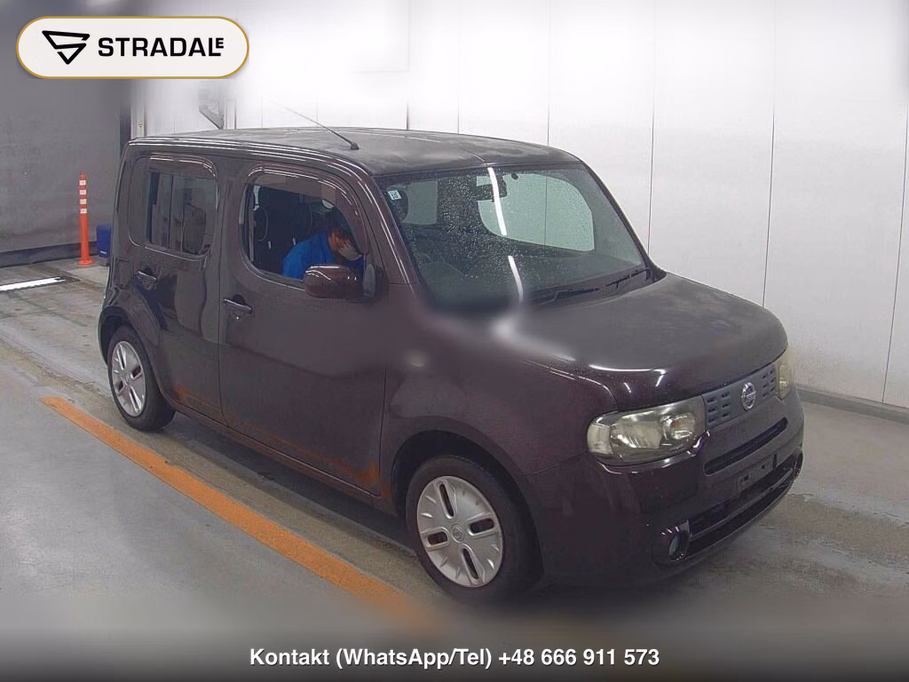 NISSAN CUBE 15X INDIGO SELECTION 2011, aukcja z Japonii, zdjęcie 1