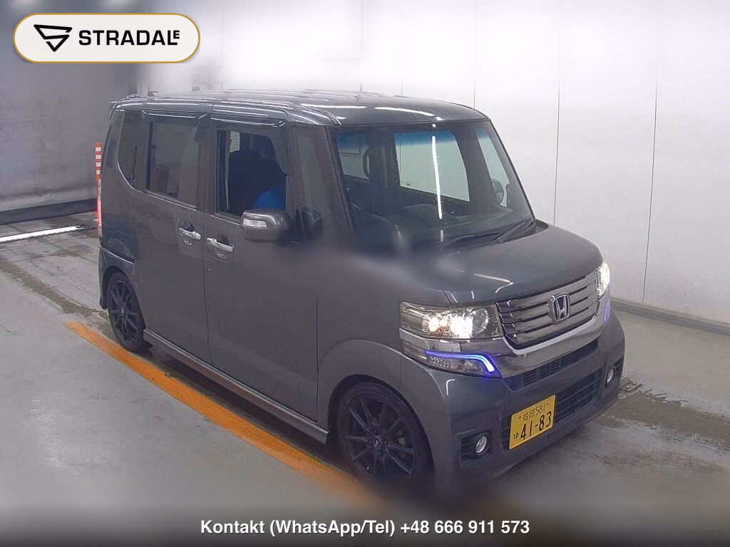 HONDA N-BOX CUSTOM G･TURBO PACKAGE 2012, aukcja z Japonii, zdjęcie 1