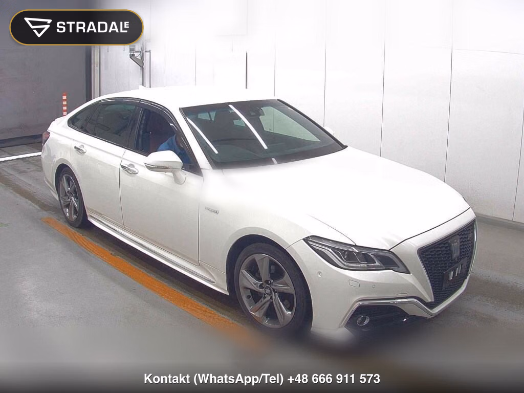 TOYOTA CROWN HYBRID RS ADVANCE 2018, aukcja z Japonii, zdjęcie 1