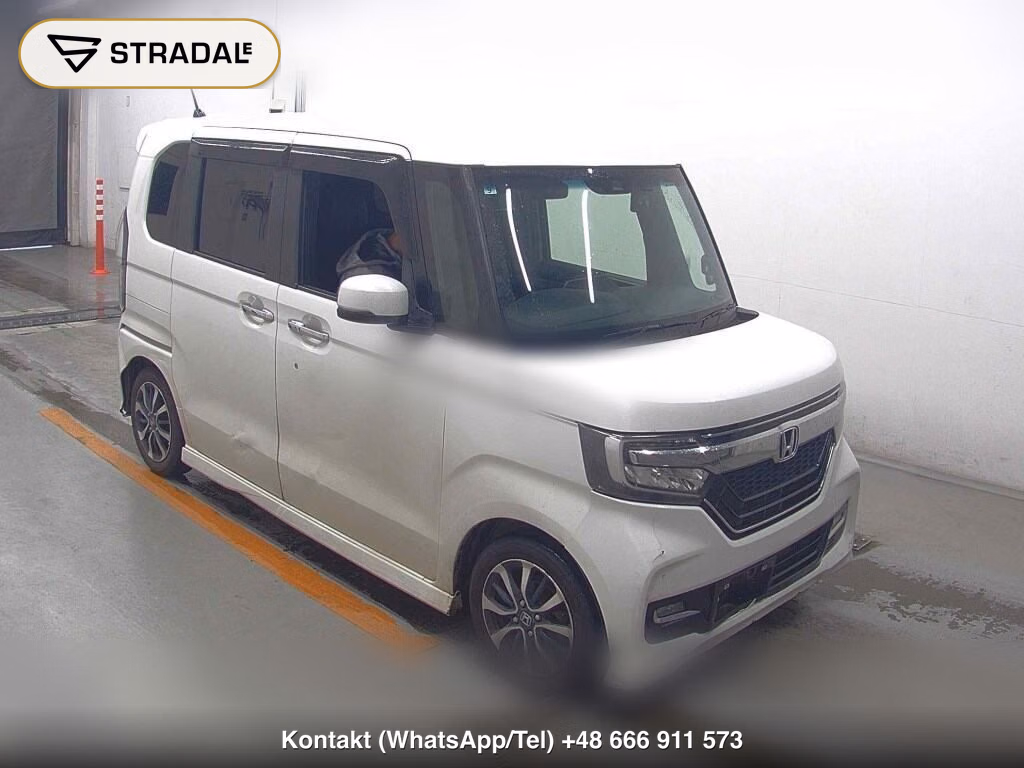 HONDA N-BOX CUSTOM G・L HONDA SENSING 2019, aukcja z Japonii, zdjęcie 1