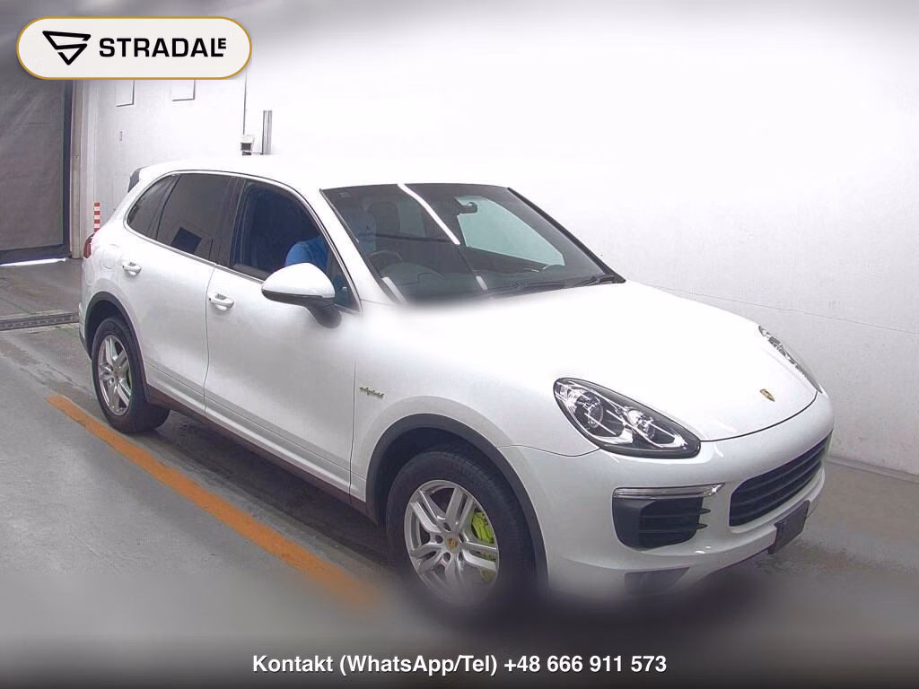 PORSCHE CAYENNE 4WD S E-HYBRID 2015, aukcja z Japonii, zdjęcie 1