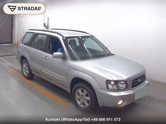 SUBARU FORESTER 4WD X BACKPACK EDITION 2003, samochód z aukcji Japonii