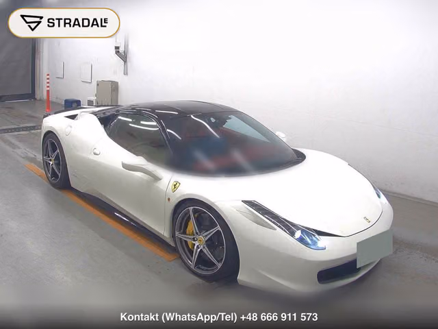 FERRARI 458 ITALIA BASE GRADE 2012, samochód z aukcji Japonii