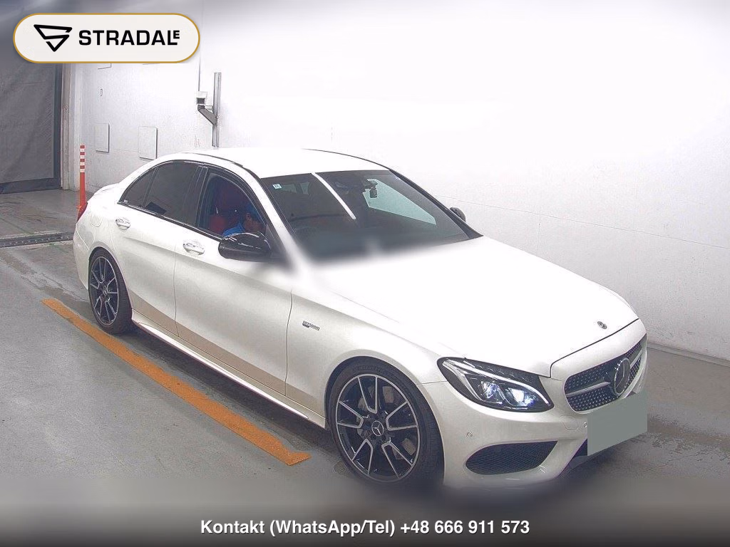 MERCEDES AMG C-CLASS 4D 4WD C43 4MATIC 2017, aukcja z Japonii, zdjęcie 1