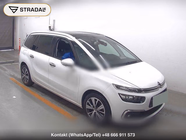 CITROEN GRAND C4 PICASSO DUNE BEIGE 2018, samochód z aukcji Japonii