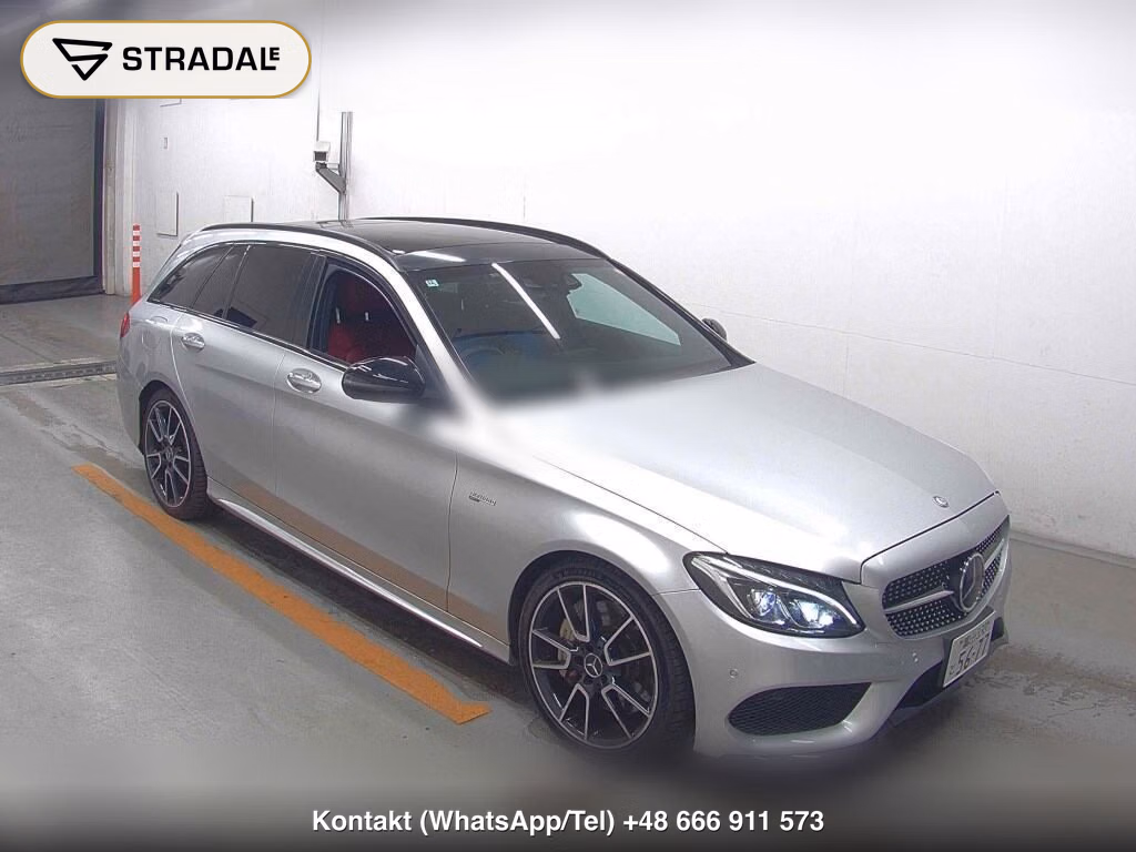 MERCEDES AMG C-CLASS STATIONWAGON 4WD C43 4MATIC STATIONWAGON 2016, aukcja z Japonii, zdjęcie 1