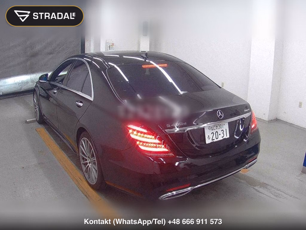 MERCEDES BENZ S-CLASS 4D 4WD S400D 4MATIC SPORTS LIMITED, miniaturka 3