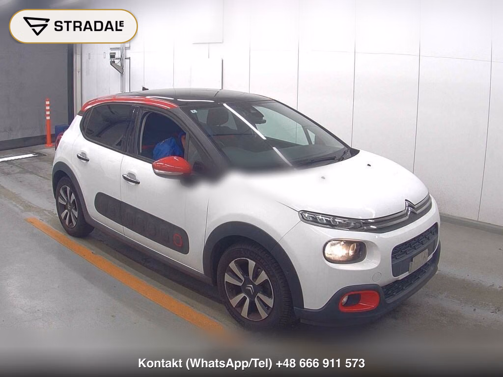 CITROEN C3 2018, aukcja z Japonii, zdjęcie 1