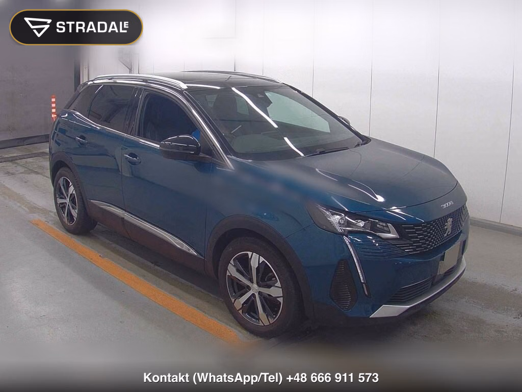 PEUGEOT 3008 GT BLUE HDI 2023, aukcja z Japonii, zdjęcie 1