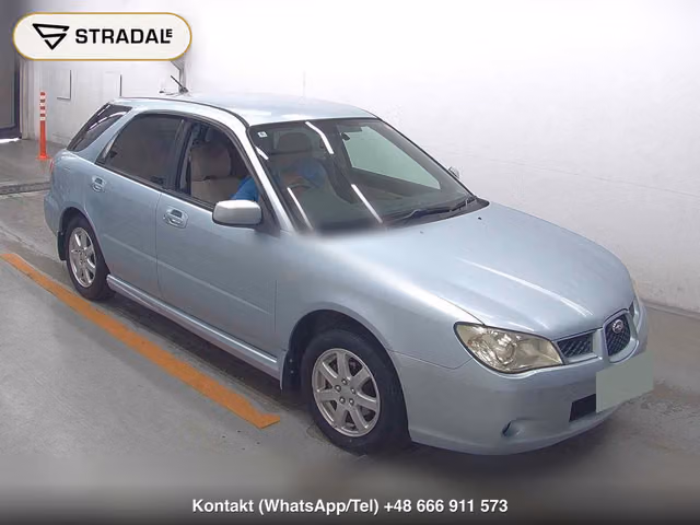 SUBARU IMPREZA SPORTS WAGON 1.5I 2006, samochód z aukcji Japonii