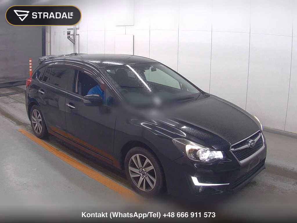 SUBARU IMPREZA SPORT 4WD 2.0I EYESIGHT PROUD EDITION 2015, aukcja z Japonii, zdjęcie 1
