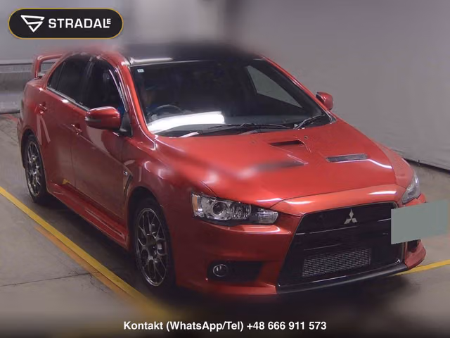 MITSUBISHI LANCER 4D 4WD EVOLUTION FINAL EDITION 2015, samochód z aukcji Japonii