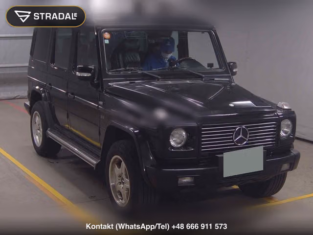 MERCEDES BENZ G-CLASS 5D 4WD G500 LONG 2000, samochód z aukcji Japonii