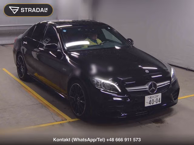 MERCEDES AMG C-CLASS 4D 4WD C43 4MATIC 2019, samochód z aukcji Japonii