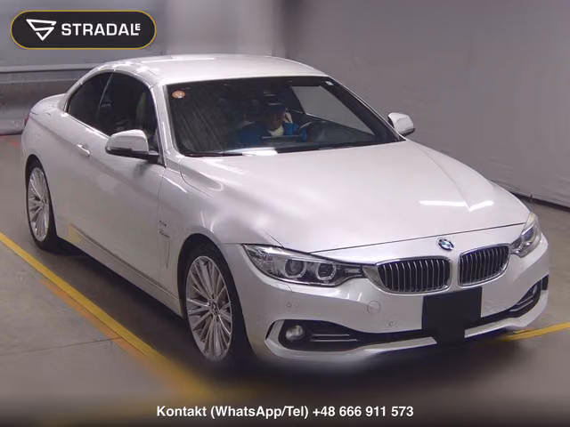 BMW 4 SERIES OP 435I CABRIOLET LUXURY 2016, samochód z aukcji Japonii