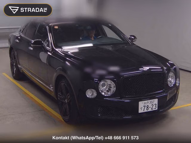 BENTLEY MULSANNE 2012, samochód z aukcji Japonii