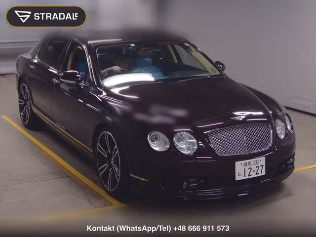 BENTLEY CONTINENTAL 4D 4WD FLYING SPUR 2007, samochód z aukcji Japonii