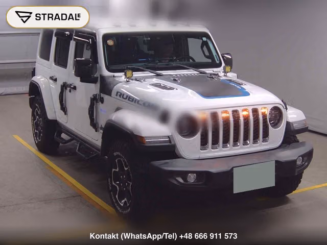 CHRYSLER JEEP JEEP WRANGLER UNLIMITED 4WD RUBICON 4XE 2023, samochód z aukcji Japonii
