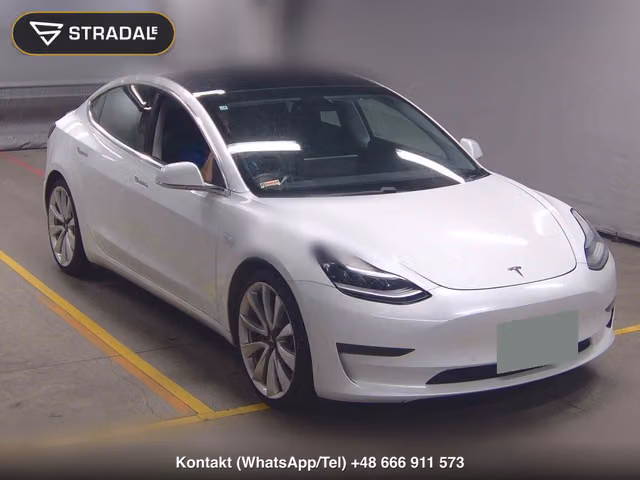 TESLA MODEL 3 4WD PERFOMANCE 2019, samochód z aukcji Japonii