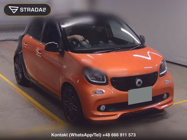 MCC SMART FOR FOUR BRABUS SPORT 2018, samochód z aukcji Japonii
